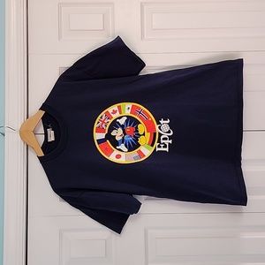 Disney VINTAGE EPCOT tee sz L